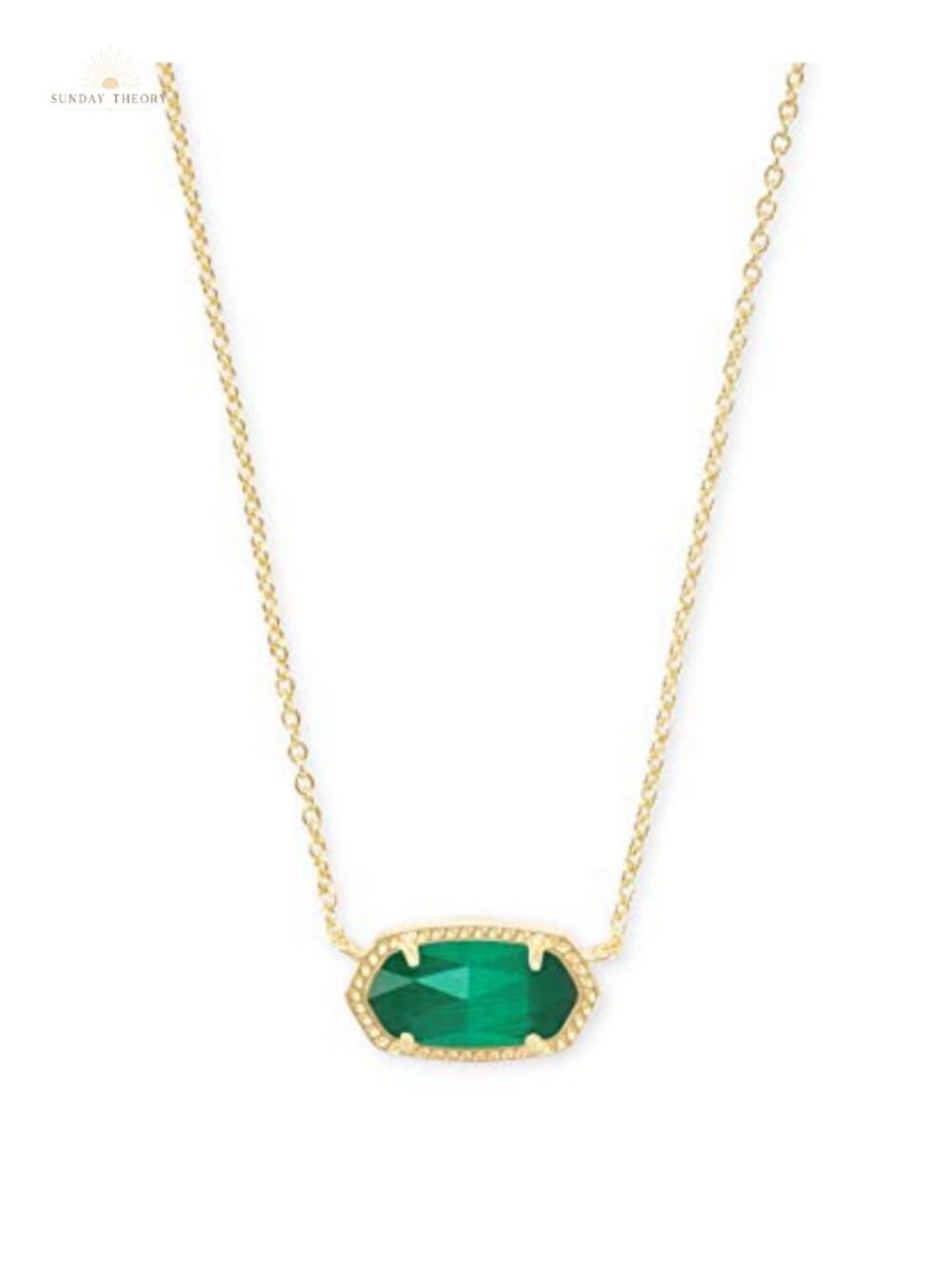 14k Gold-Plated Elisa Pendant Necklace for Women Fashion Jewelry
